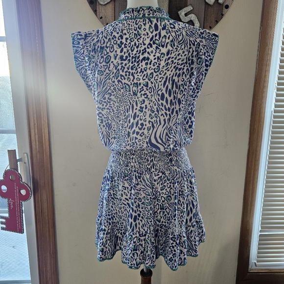 Poupette St. Barth Small V Neck Estelle Mini Dress - Picture 9 of 11